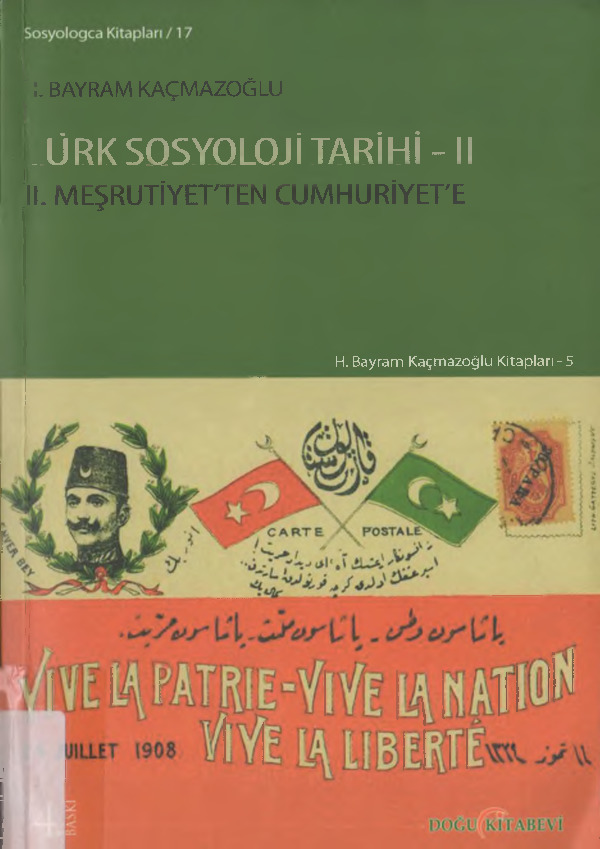 Türk Sosyoloji Tarixi-2-Meşrutiyetden Cumhuruyete-Hacı Bayram Qaçmazoğlu-2013-261s