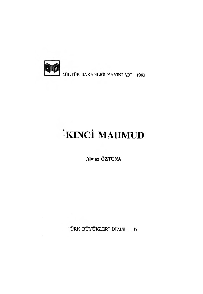 İkinci Mahmud-Yılmaz Öztuna-1989-120s