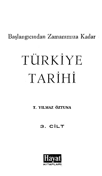 Türkiye Tarixi-3-Yılmaz Öztuna-1964-284