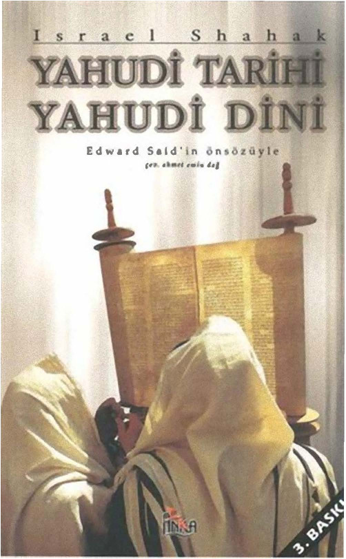 Yahudi Tarixi-Yahudi Dini-Israel Shahak-Ahmed Emin Dağ-2004-195s