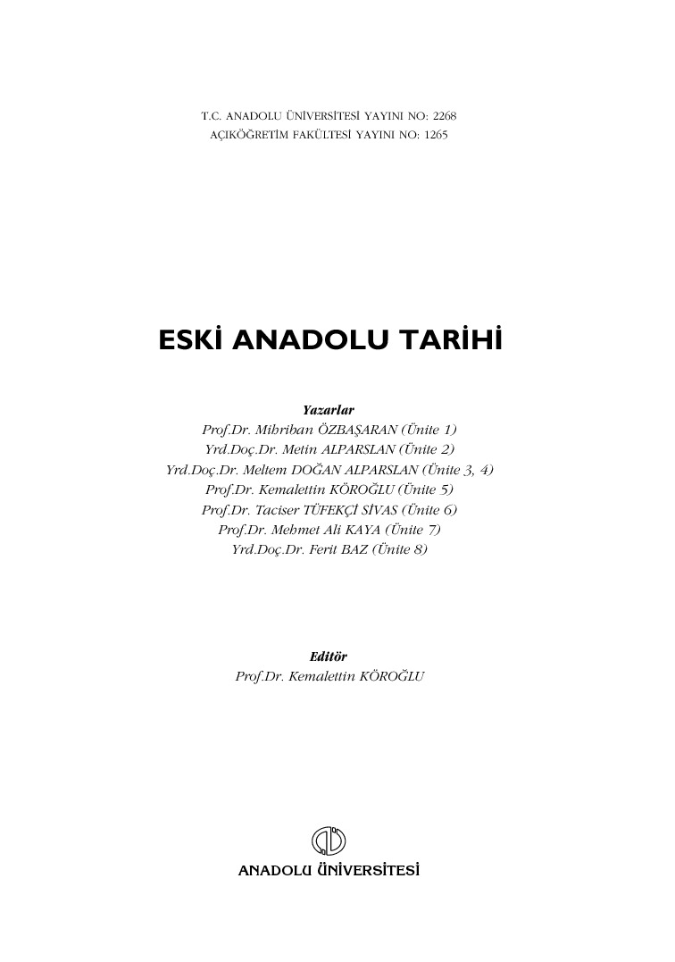 Eski Anadolu Tarixi-Kolekt-2011-156s