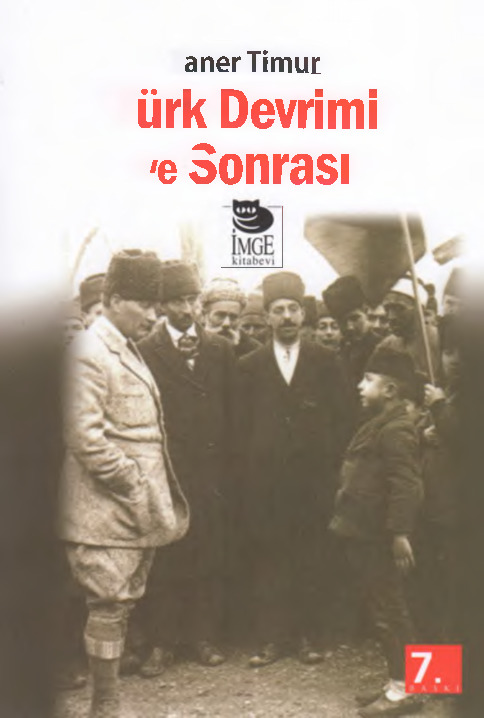 Türk Devrimi Ve Sonrası-Taner Timur-2013-326s