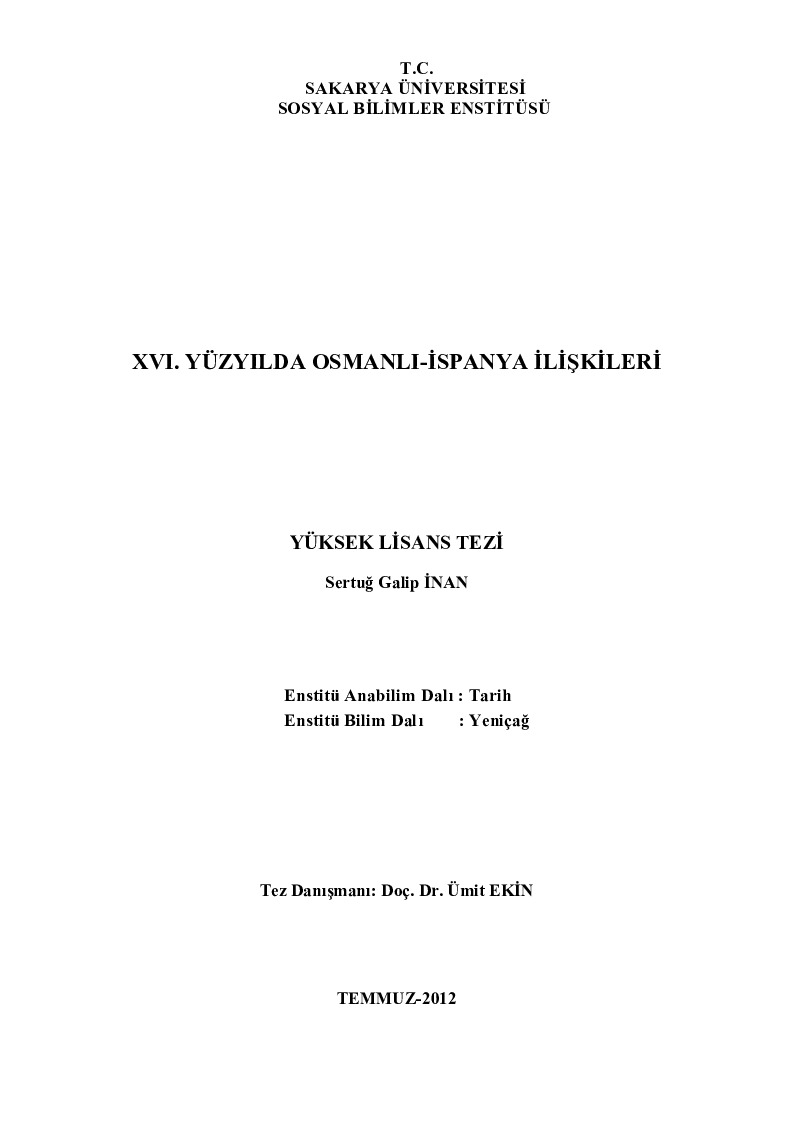 XVI.Yüzyılda Osmanlı-Ispanya Ilişgileri Sertuğ Qalib Inan-2012-147s