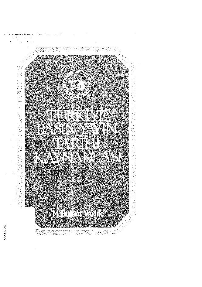 Türkiyede Basın Yayın Tarixi Qaynaqcası M.Bülend Varlıq 1981 110