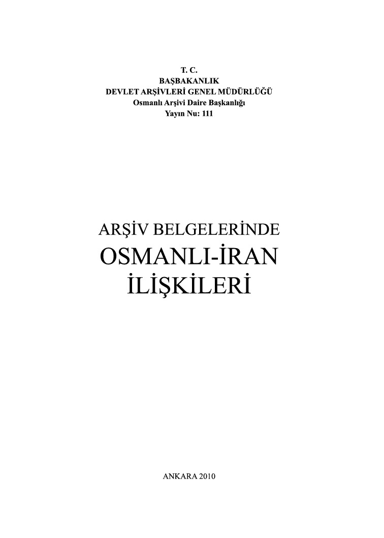 Arşiv Belgelerinde Osmanlı İran İlişgileri-Yusuf Sarınay-2010-665