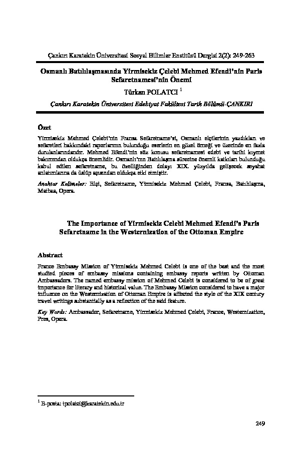 mehmed efendi