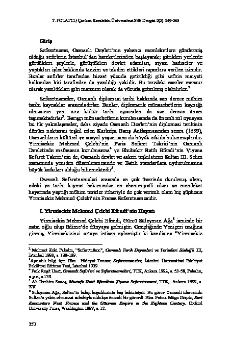 mehmed efendi