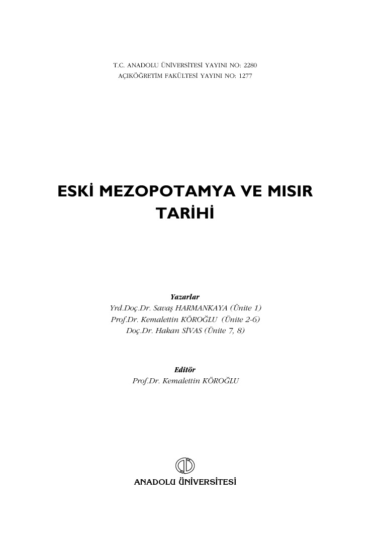 Eski Mezopotamya Ve Mısır Tarixi-S.Harmaqaya-K.Koroğlu-H.Sivas-2013-155