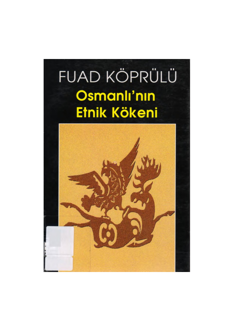 Osmanlının Etnik Kökeni-Fuad Köprülü-1999-93s