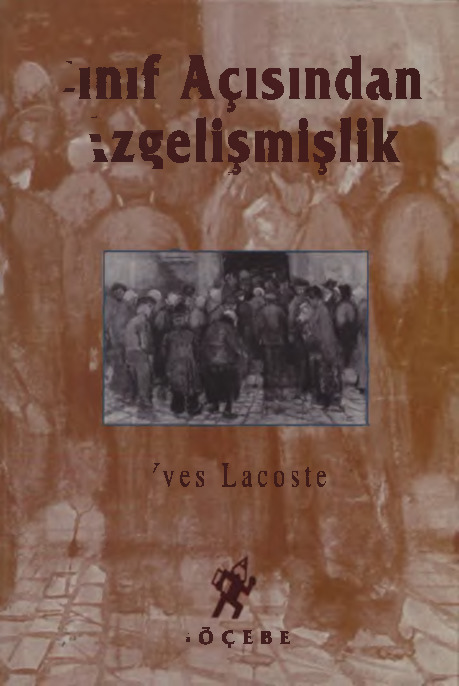Sınıf Açısından Azgelişmişlik-Yves Lacoste-Sevil Avcıoğlu-1996-87s