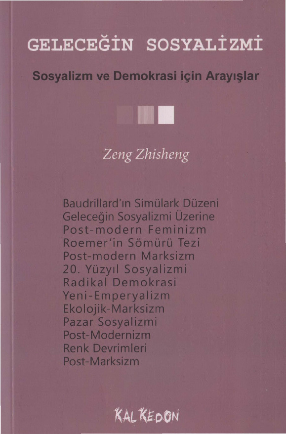 Geleceğin Sosyalizmi-Zeng Zhisheng- Deniz qızılceç-2012-337s