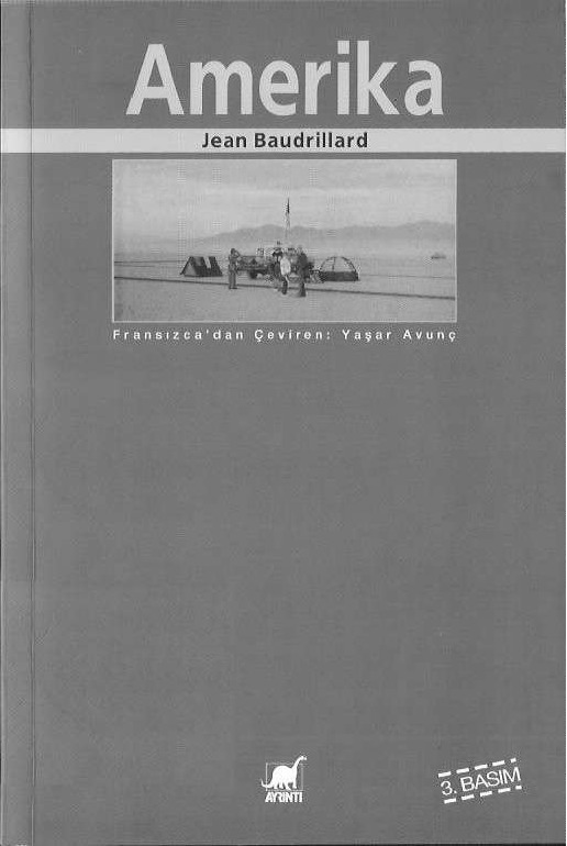 Amerika-Jean Baudrillard-Yaşar Avunc-1988-157s