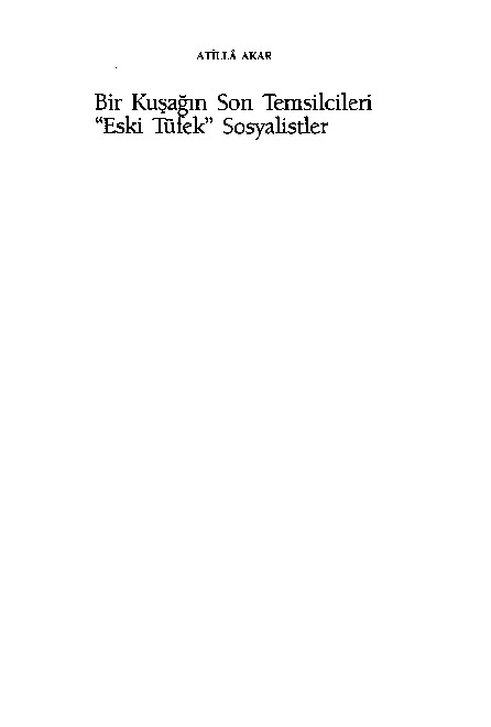 sosyalistler attila akar 1989 203s