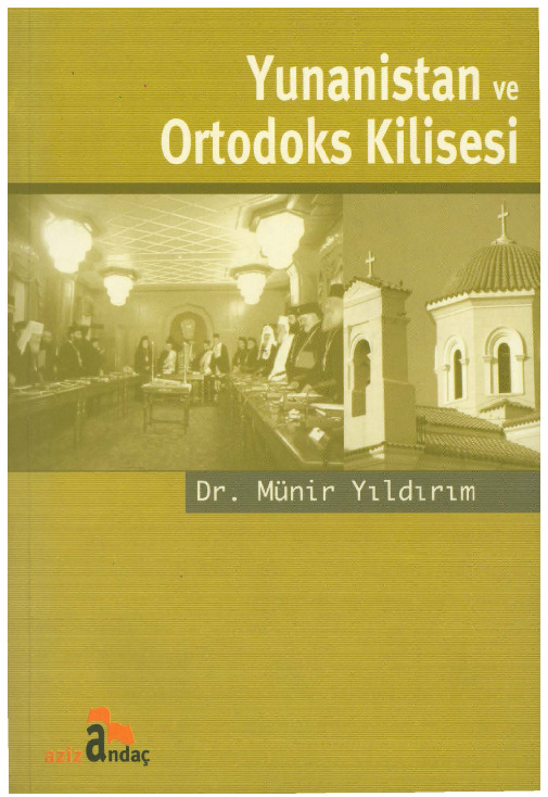 Yunanistan Ve Ortodoks Kilisesi-Münir Yıldırım-2005-177s