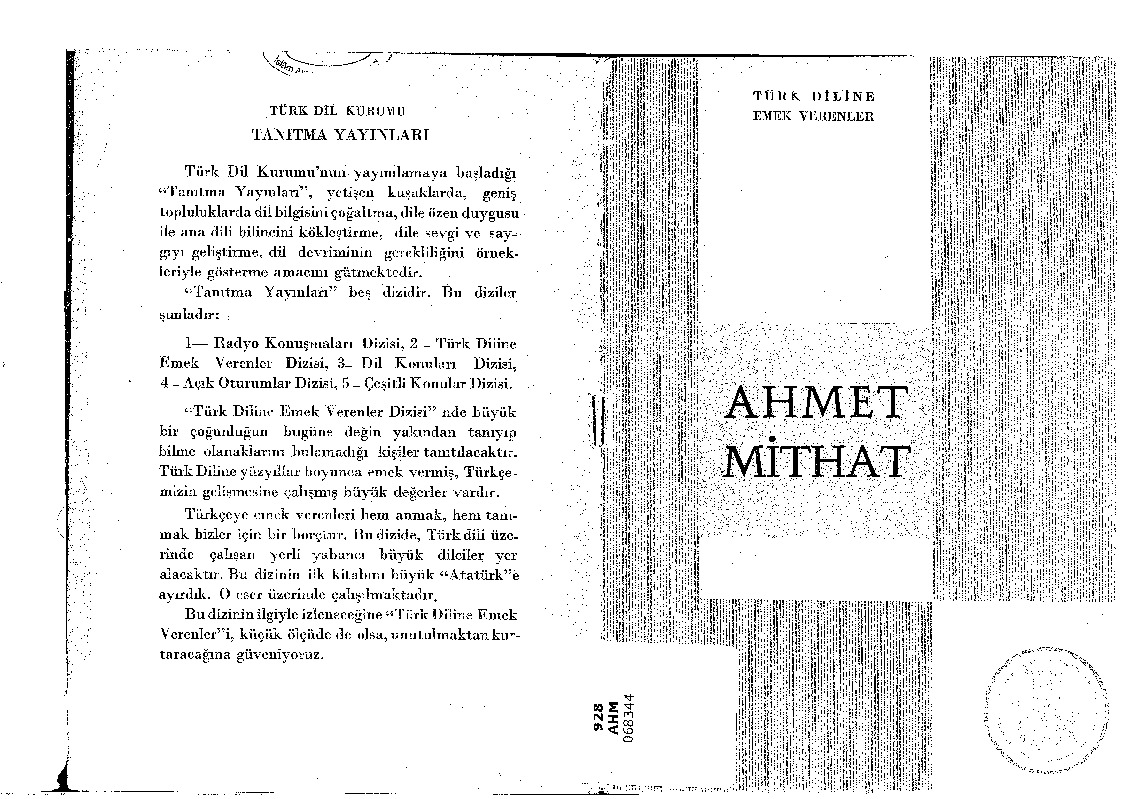 Ahmed Midhet-Cevdet Qudret-1962-50s