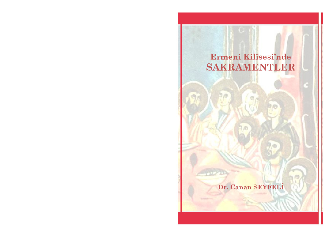 Ermeni Kilisesinde Sakramentler-Canan Seyfeli-2011-516s