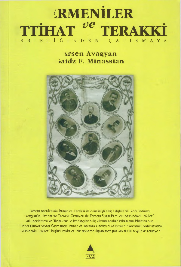 Ermeniler Ve İttihad Ve Tereqqi Işbirliğinden Çatışmaya-Arsen Avagyan-Gaidz F Minassian-2005-237s