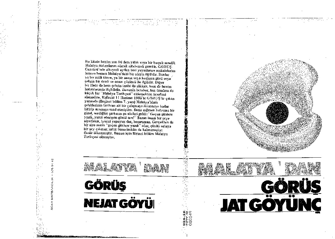 Malatyadan Gorush-Necat Göyünc-1985-160s