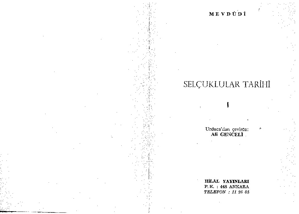 Selcuqlular Tarixi-1-Çev-Ali Genceli-1971-280s