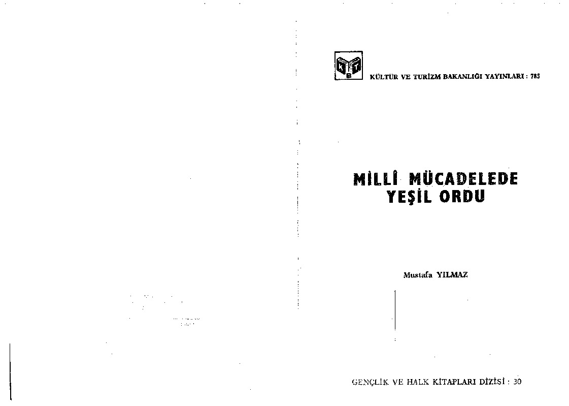 Milli Mucadilede Yeşil Ordu-Mustafa Yılmaz-1987-175s