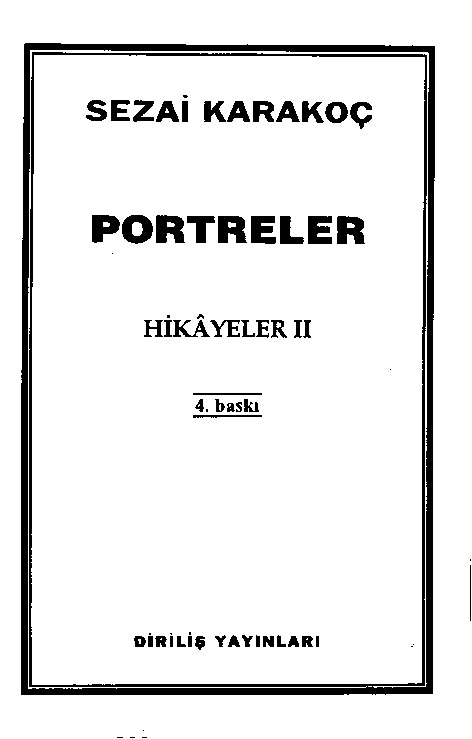 Portreler-Hikayeler-2-Sezai Qaraqoç-1999-132s