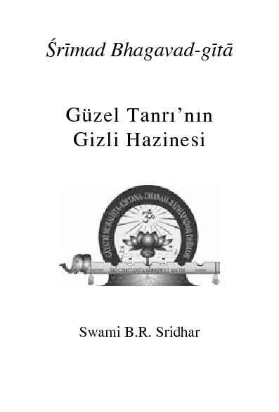 Güzel Tanrının Gizli Xezinesi-Bhaqavat-Gita-Hinduların Qutsal Kitabı-2008-400