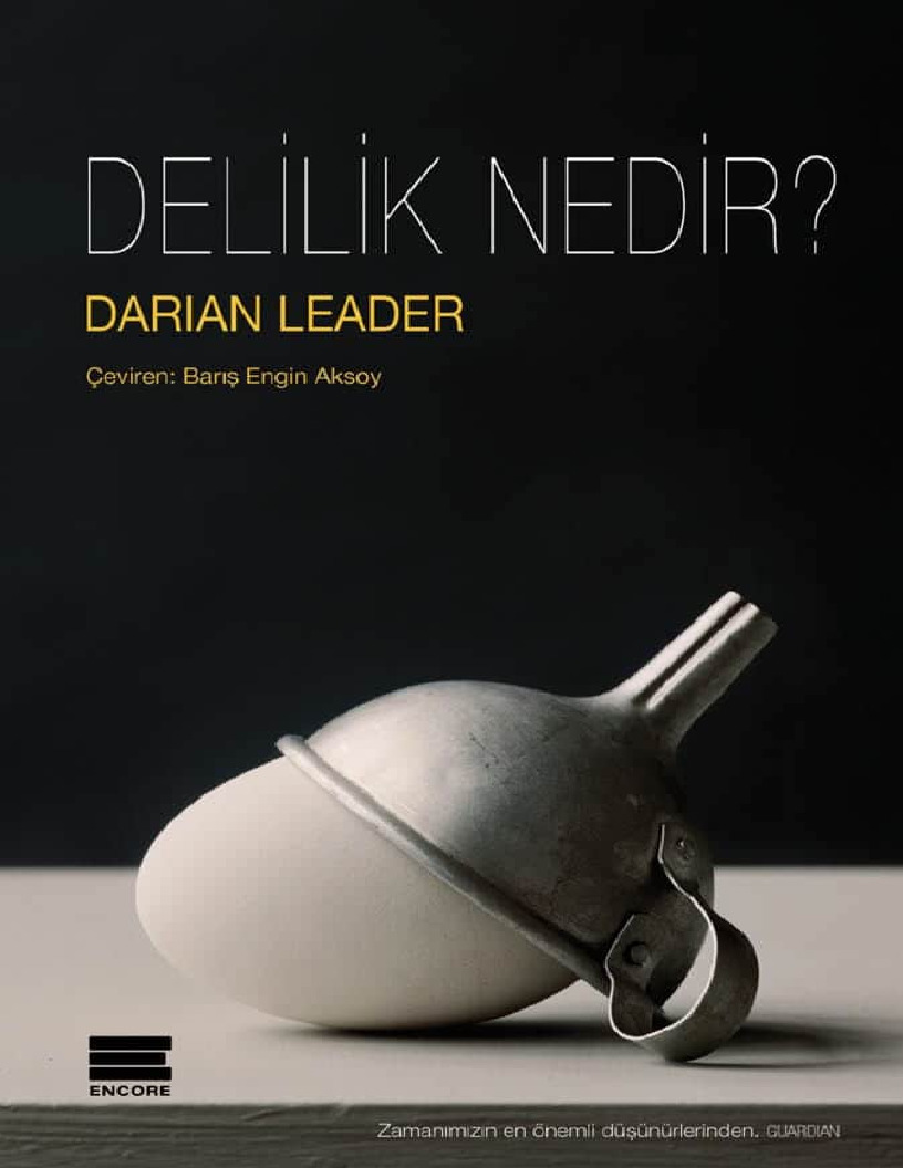 Delilik Nedir-Arian Leader-Barış Engin Aksoy-2016-386s
