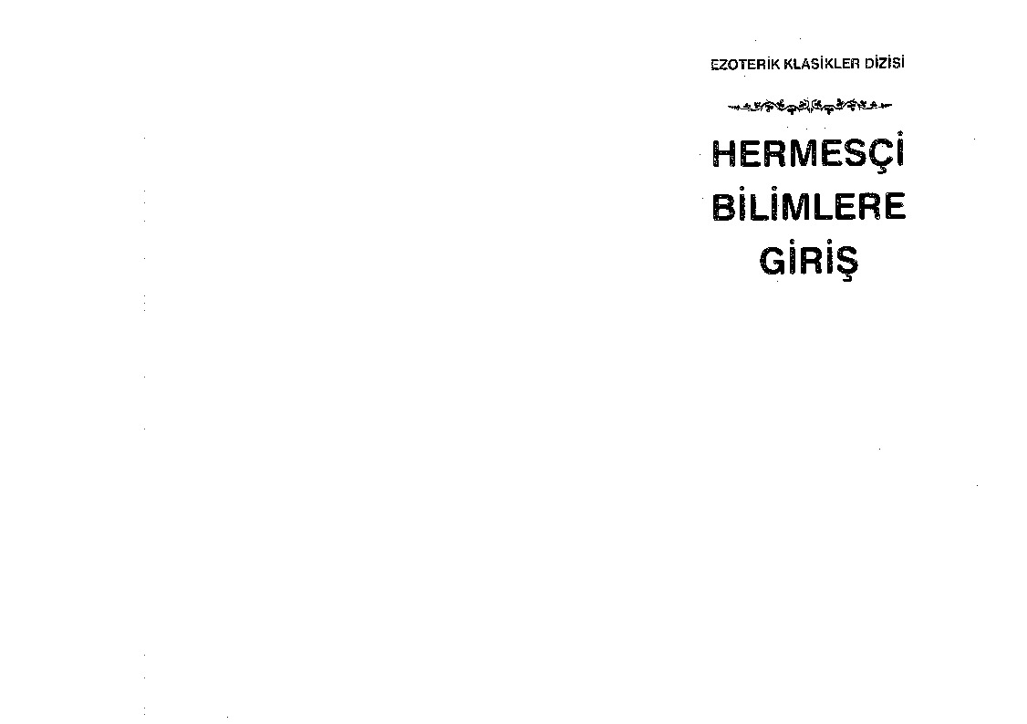 Hermeschi Bilimlere Giriş-Franz Bardon-2008-137s