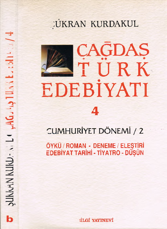 Çağdaş Türk Edebiyatı-4-Cumhuriyet Donemi-Şiir-2-Şükran Qurdaqul-1992-385s