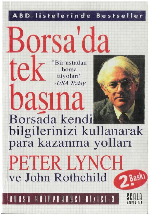 Borsada Tek Başına Peter Lynch-John Rothchild-Şehnaz Tahir-1995-331s