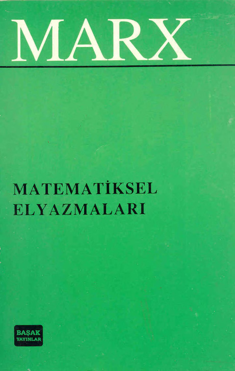 Marks-Matematiksel El Yazmaları-Öner ünalan-2010-318s