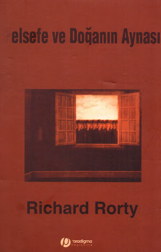 Felsefe Ve Doğanın Aynası-Richard Rorty-Funda Günsoy Qaya-1980-457s