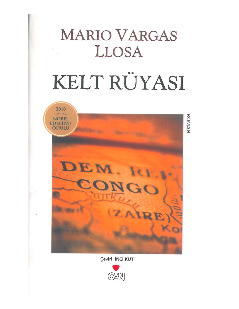Kelt Rüyasi-Mario Vargas Llosa-Sarqut Şolen-Inci Kut-1994-238s