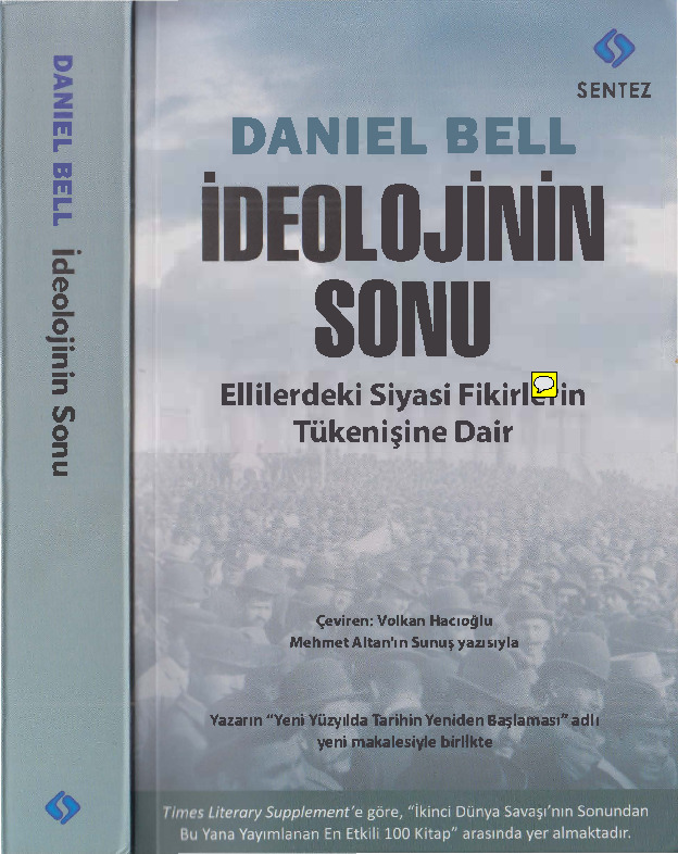 Ideolojinin Sonu-Ellilerdeki Siyasi Fikirlerin Tükenişe Dair-Daniel Bell-Volkan Hacoğlu-2012-533s