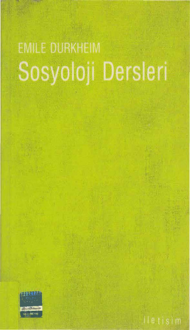 Sosyoloji Dersleri-Emile Durkheim-2006-288s
