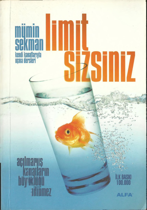 Sınır (Limit) Sizsiniz-Açılmamış Kanalların Büyüklüğü Bilinmez-Mümin Sekman-1991-157s
