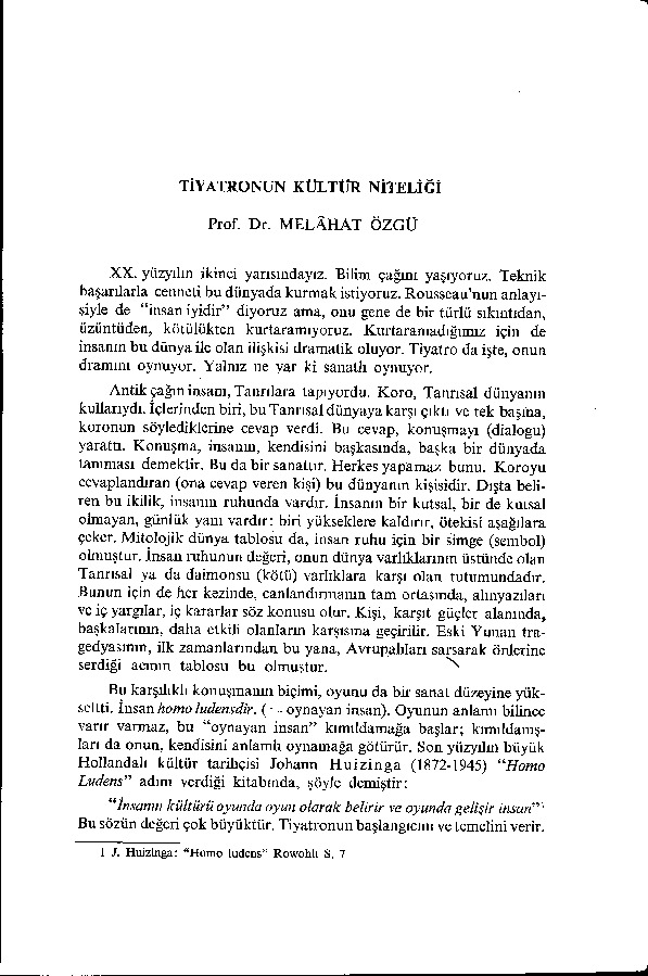 Ismayil Hikmet Ve Azerbaycan Edebiyati Tarixinin Yeni Yayimi-4+Tiyatronun Kültür Niteliği-Melahet Özgü-10s