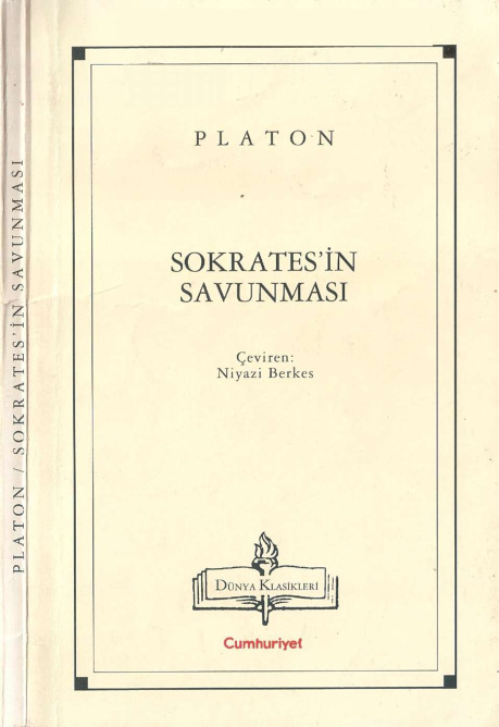 Soqratesin Savunması-Platon-Çev-Niyazi Berkes-1998-99s