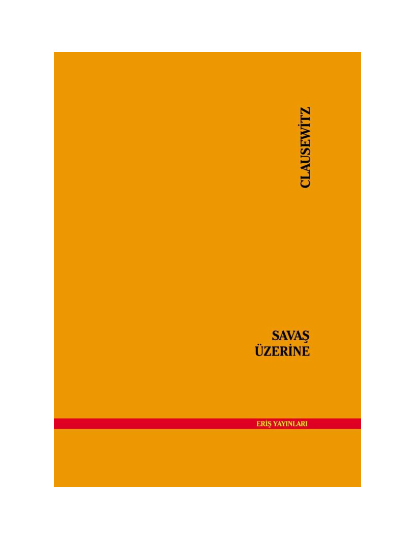 Savaş Üzerine-Carl Von Clausewitz-Selma Qoçaq -2015-173s