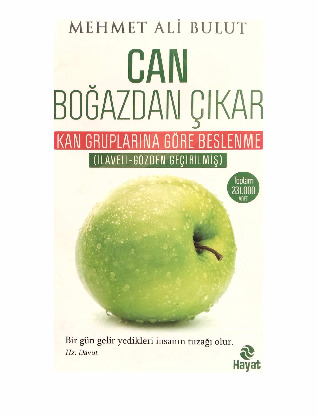 Can Boğazdan Çıkar-Qan Qurublarına Göre Beslenme-Mehmet Ali Bulut-2011-332s