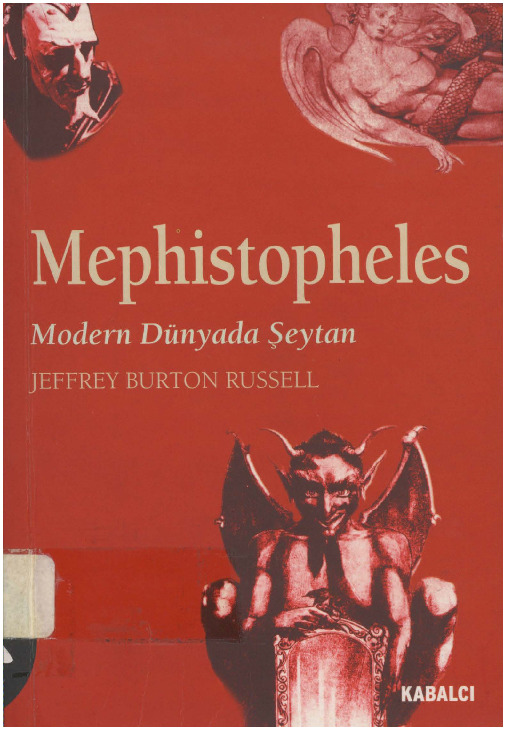 Mephistopheles Modern Dünyada Şeytan-Jeffrey Burton Russell-Nuri Plümer-2001-508s