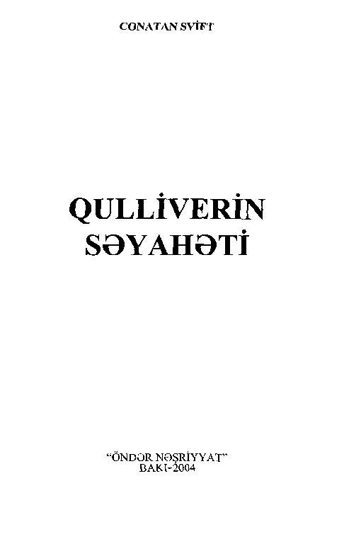Qulliverin Seyaheti-Contan Svift-Baki-2004-173s