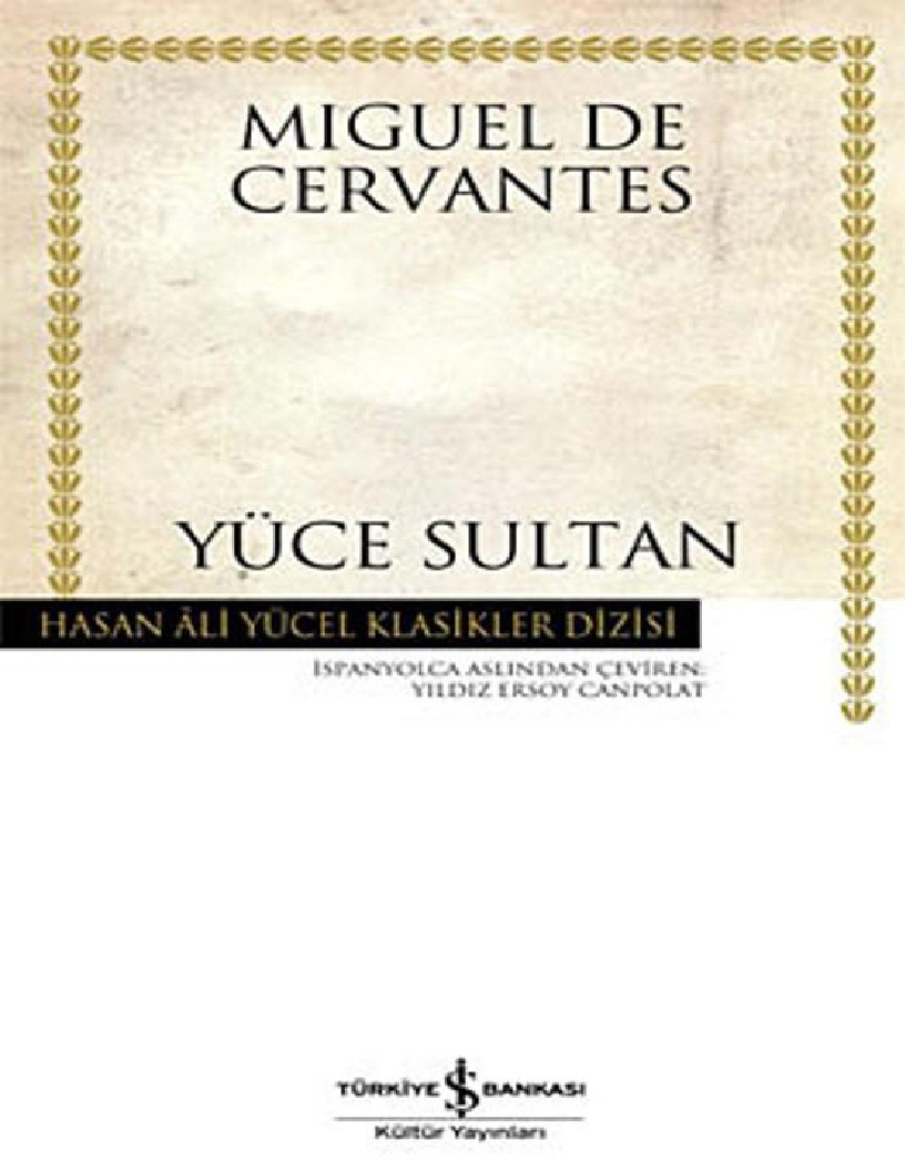 Yüce Sultan-Miguel De Cervantes-Yıldız Ersoy Canpolat-2005-195s