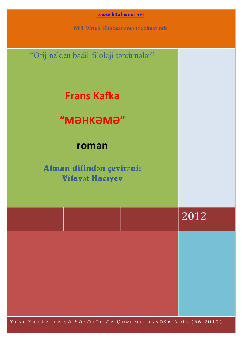 Mehkeme-Kafka-Vilayet Hacıyev-Baki-2012-130s