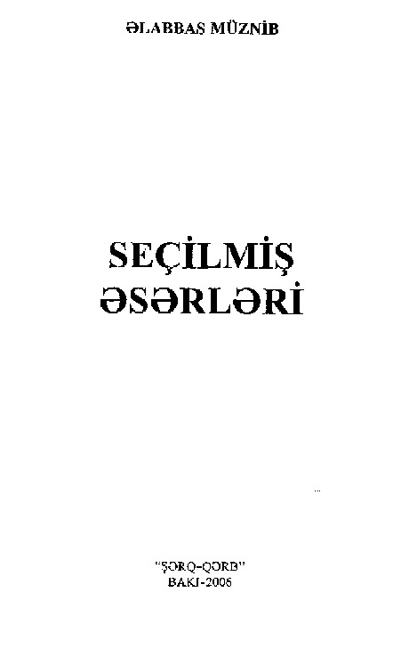 Elabbas Müznib-Sechilmish Eserleri-Baki-2006-129s
