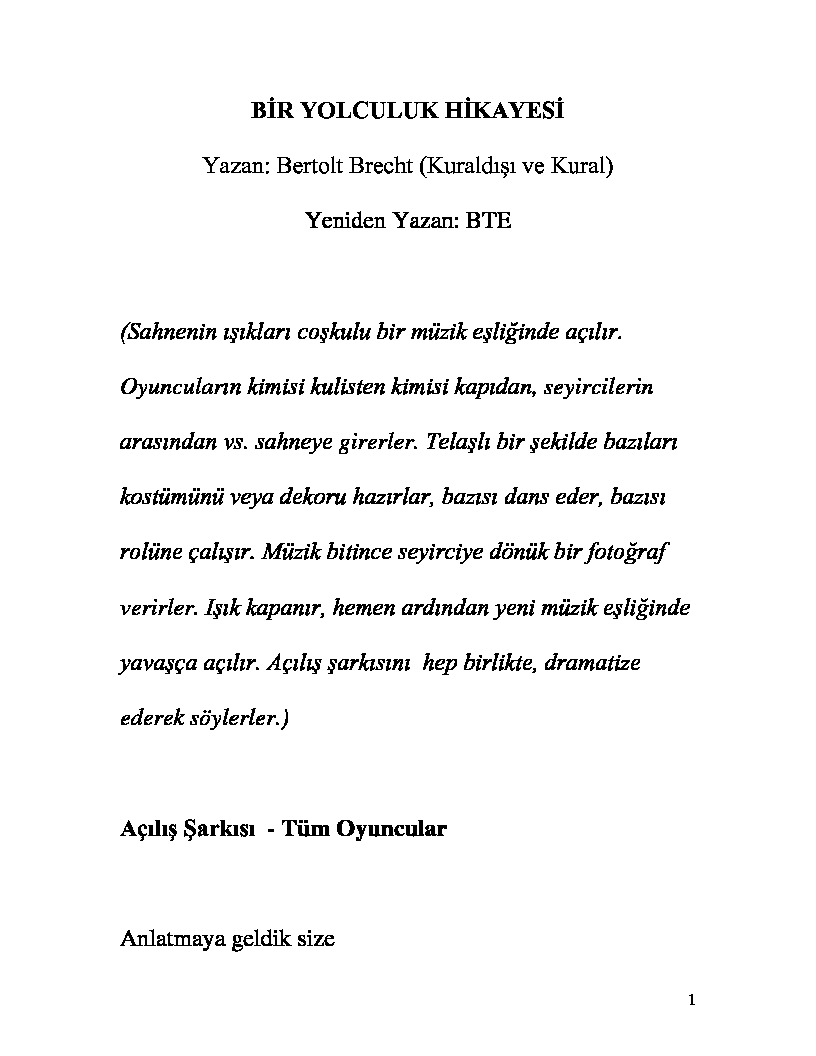 Bir Yolçuluq Hikayesi-Bertolt Brecht-2001-105s