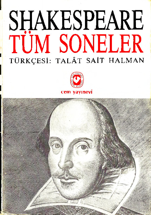 Tüm Soneler-William Shakespeare-Talat Said Halman-1993-353s