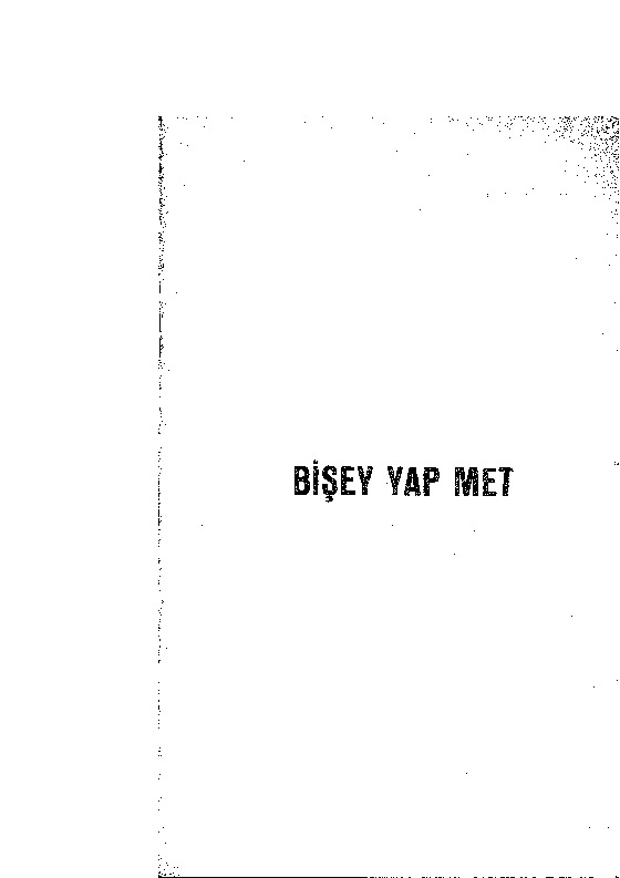 Bishey Yap Met-Eziz Nesin-1959-106s