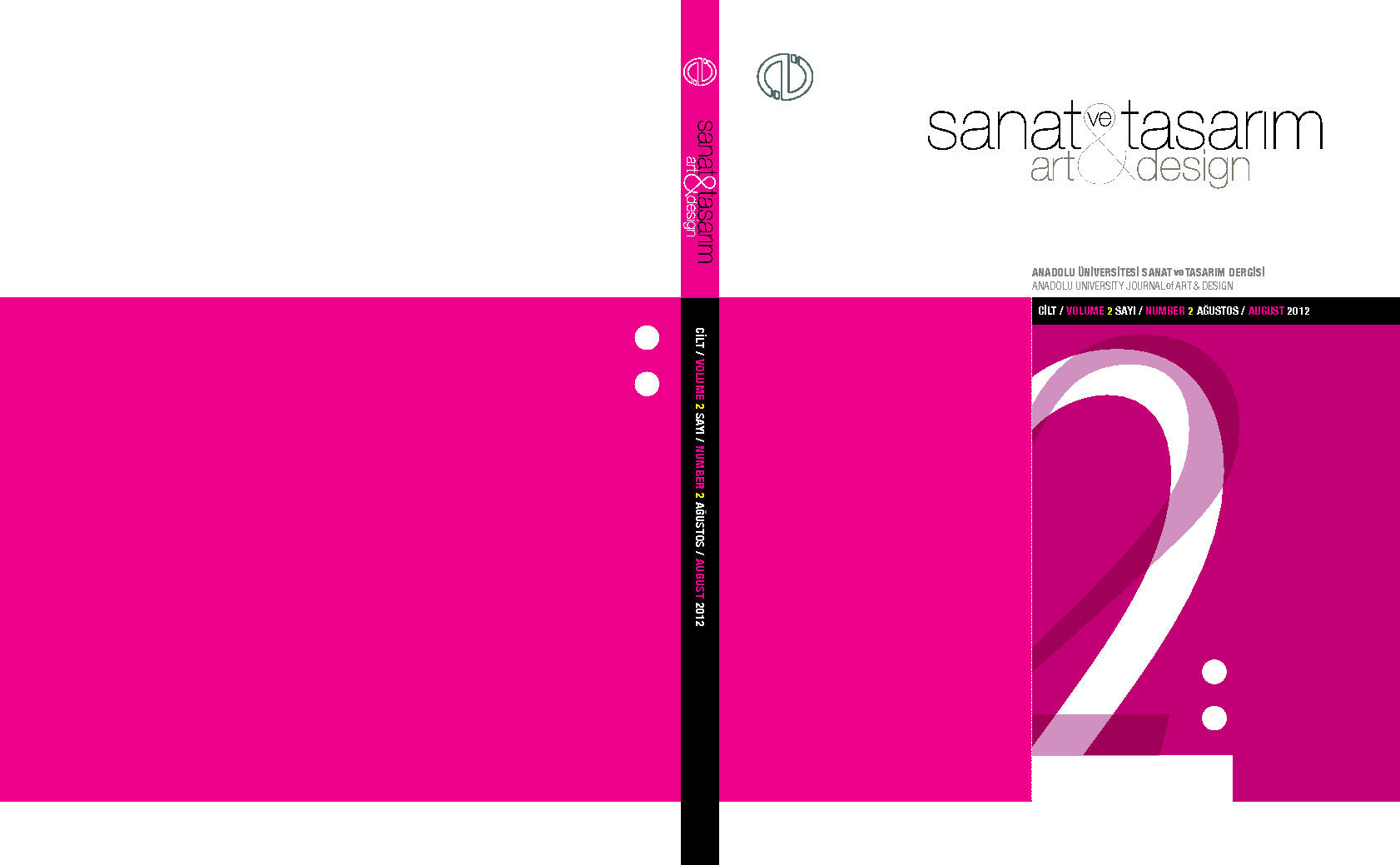 Sanat Ve Tasarım Dergisi 02. Say-Art-Design-Anadolu Üniversitesi-2012-230s