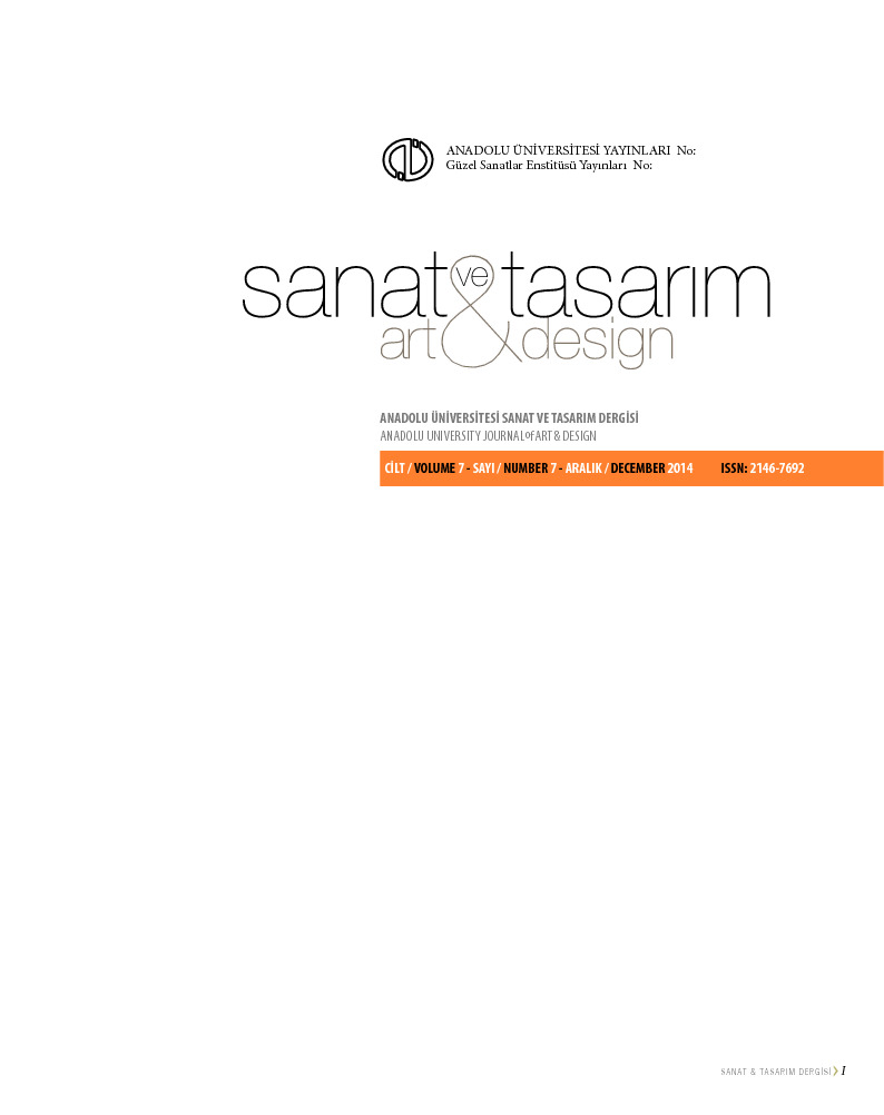 Sanat Ve Tasarım Dergisi 07. Say-Art-Design-Anadolu Üniversitesi-2014-169s